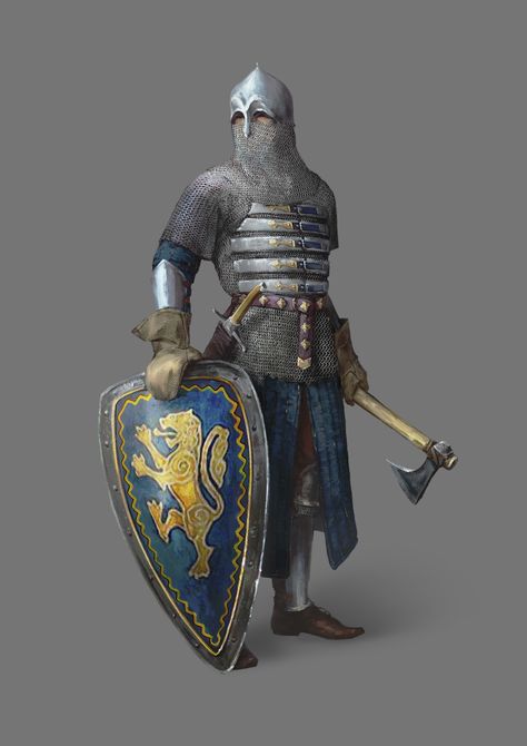 ArtStation - Axeman, Varvara Yaikova Viking Character, Heavy Armor, Historical Warriors, Heroic Fantasy, Historical Armor, Knight Armor, Medieval Armor, Fantasy Armor, Fantasy Concept Art