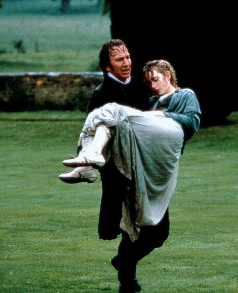 Alan Rickman & Kate Winslet in Sense and Sensibility Colonel Brandon, Novel Romance, Jane Austen Movies, Little Dorrit, Classic Novels, Severus Rogue, Sense And Sensibility, Jane Austin, Jane Austen Books