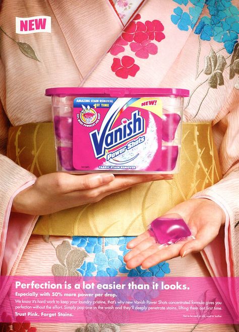 2012 VANISH detergeent with stain remover ad: UK (Look) Fabric Stain Remover, Happy Photos, Washing Powder, Cosmetic Design, Social Media Design Graphics, Graphic Design Advertising, Creative Ads, Ads Creative, Creative Advertising