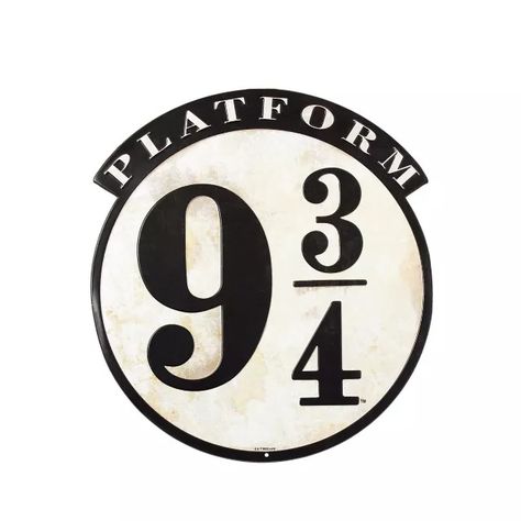 Platform 9 3/4 Sign - Harry Potter - Spirithalloween.com Platform 9 3/4 Sign, Steampunk Mens Costume, Steampunk Womens Costume, Disney Baby Costumes, Harry Potter Sign, Safari Costume, Harry Potter 9, Reaper Costume, Werewolf Costume