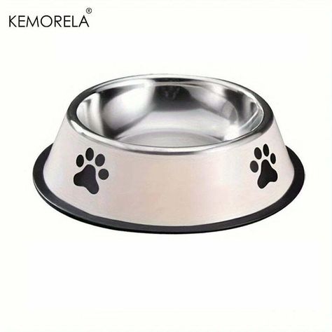 Unbelievable offer! Stainless Steel Pet Dog Bowl Food Storage Container Dog Food Bowl Water Bottle Pet Bowl Feeder Dish For Small Large Dogs Cats, at an incredible price of $12.56 Don't miss out on this sensational deal! #o #doglover #spoiledpets #dog #pet #bird #trendypettreats #petstagram #chicpetdining #catharnesses Dog Water Bowl Ideas, Dog Food Bowls For Two Dogs, Food And Water Bowls For Dogs, Non Spill Dog Water Bowl, Three Bowl Dog Feeder, Spoiled Pets, Stainless Steel Dog Bowls, Dog Water Bowls, Dog Food Bowls