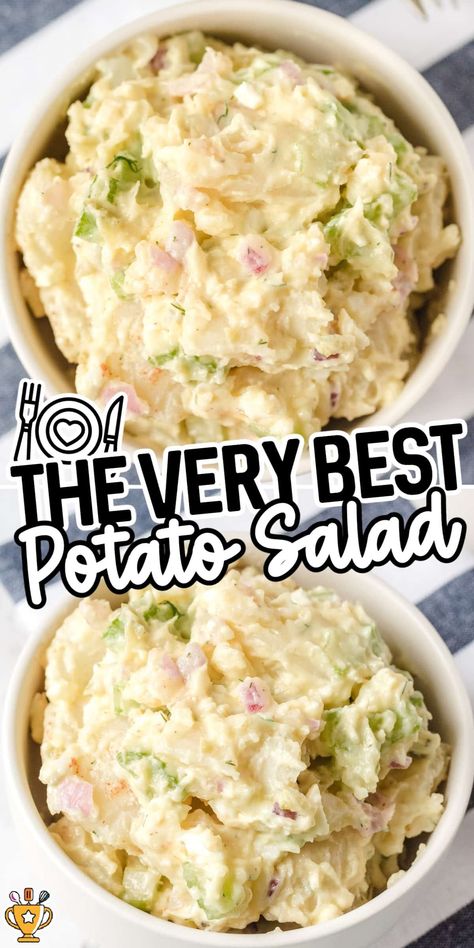 Discover the perfect Southern potato salad recipe, ideal for potlucks and gatherings. Easy to make, creamy, and always a crowd-pleaser! No Egg Potato Salad, Miracle Whip Potato Salad, Potato Salad With Miracle Whip, Southern Potato Salad Recipe, Summer Salad Recipes Healthy, Ranch Potato Salad, Potato Salad Mustard, Southern Potato Salad, Potato Salad Recipe Easy