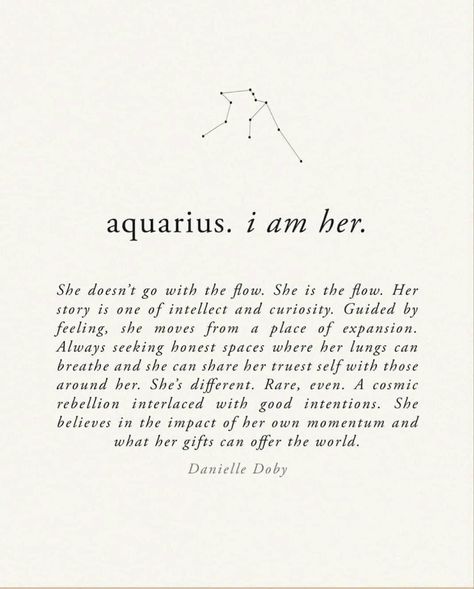 Danielle Doby, Aquarius Personality, I Am Her, Aquarius Aesthetic, Aquarius Life, Aquarius Truths, Aquarius Quotes, Aquarius Sign, Aquarius Woman