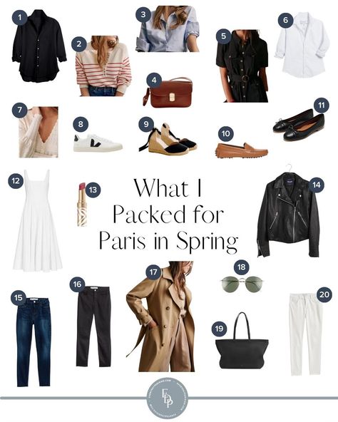 Paris In The Spring Aesthetic, Paris In May Packing List, Spring Outfits Paris 2023, Weekend In Paris Outfits Summer, What I Wore In Paris, Paris In April Packing List, France In Spring Outfits, Paris In March Outfits 2024, Paris In March Outfits 2023