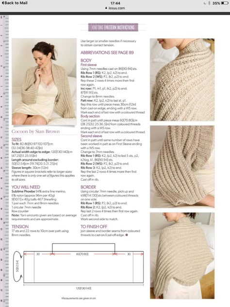 Ladies Cardigan Knitting Patterns, Shrug Pattern, Animal Knitting Patterns, Knitting Machine Patterns, Knitting Paterns, Knit Shrug, Crochet Fashion Patterns, Crochet Wrap, Scarf Knitting Patterns