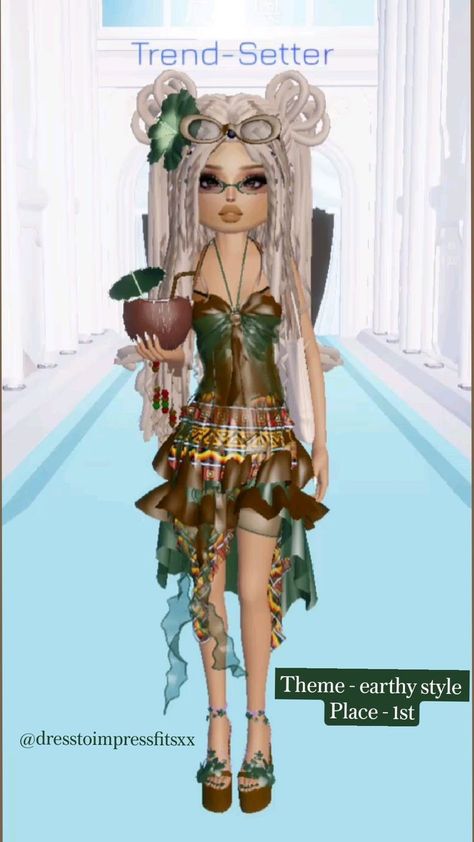 Explore popular posts about Earthy Style Dress to Impress. Dti Outfit Ideas Theme Earthy Style, Earthy Dti Outfit, Dress To Impress Outfits Roblox Game Theme Earthy Style, Earthy Style Dress To Impress Ideas, Earth Themed Outfits, Earthy Style Dti Outfit, Earth Style Dress To Impress, Earthly Style Outfit Dti, Dress To Impress Indie Theme Outfit