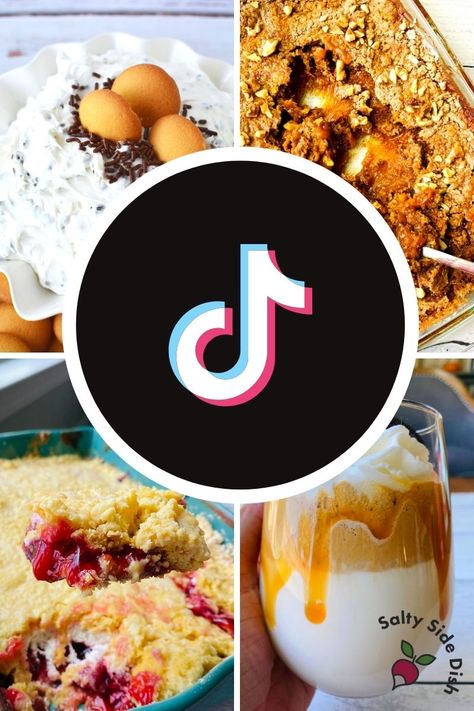 Looking for viral tiktok recipes to test in your house? We have broken down 5 of the very best viral TikTok Desserts (and a few extra cause we couldn’t stop!) including links to step by step instructions and a video recipe right at your fingertips! Recipes Tiktok, Resep Pasta, Tiktok Recipes, Easy Dessert Recipes, Clam Recipes, Tiktok Viral, Lemon Desserts, Desserts To Make, Food Trends