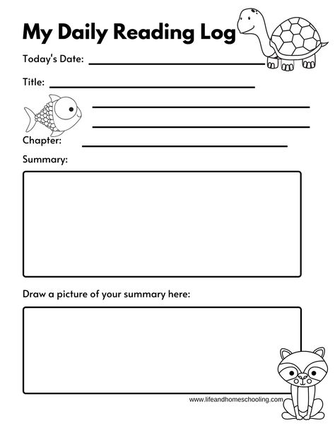 FREE DAILY READING LOGS FOR KIDS Reading Log Printable Free, Homeschool Reading Log, Reading Accountability, 1st Grade Writing Prompts, Daily Reading Log, Reading Log For Kids, Monthly Reading Logs, Camp Themes, Prompt Writing