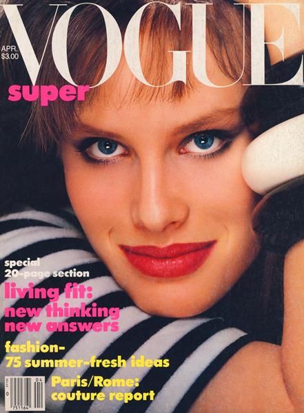 Monika Schnarre, Vintage Vogue Covers, Renee Simonsen, Beverly Johnson, Fashion 1980s, Oliver Reed, 80's Fashion, Super Models, Vogue Magazine Covers