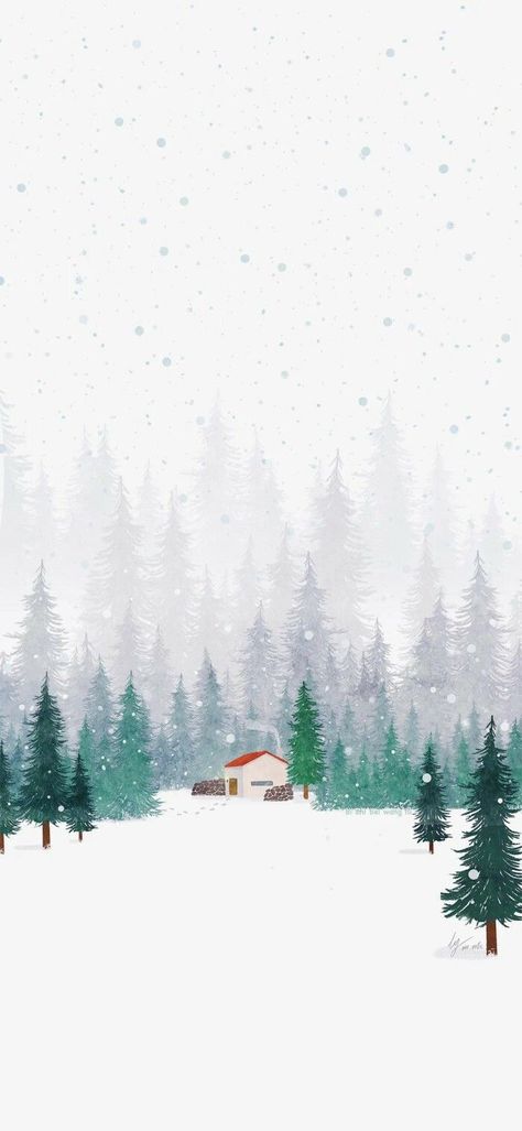 Christmas Winter Wallpaper Iphone, Easy Christmas Illustrations, Phone Backgrounds Winter, Winter Wallpaper Iphone Backgrounds, Cute Winter Wallpapers Aesthetic, Winter Phone Wallpapers, Paper Napkin Folding Ideas, Winter Backgrounds Iphone, Welcome Back Elf