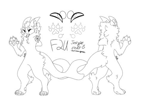 Manokit Base F2u, Manokit Ref Sheet, Fursuit Base Drawing Free, Fursuit Ref Sheet, Manokit Base, Fursuit Reference Sheet Base, Kemono Fursuit Ref Sheet, Manokit Art, Cat Fursona Ref Sheet Base