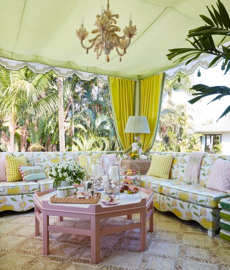 Westport Coffee Table Kips Bay Showhouse, Palm Beach Decor, Octagonal Coffee Table, Glam Pad, Palm Beach Regency, Palm Beach Style, Beach Interior, Livingroom Layout, Historic Home