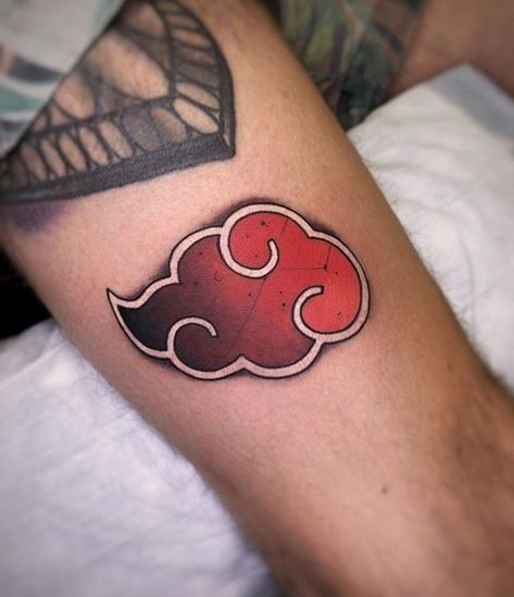 Akatsuki Cloud Tattoo Ideas, Goku Cloud Tattoo, Naruto Cloud Tattoo, Akatsuki Tattoo Ideas, Akatsuki Cloud Tattoo, Akatsuki Tattoo, Kurama Tattoo, Akatsuki Symbol, Asian Clouds