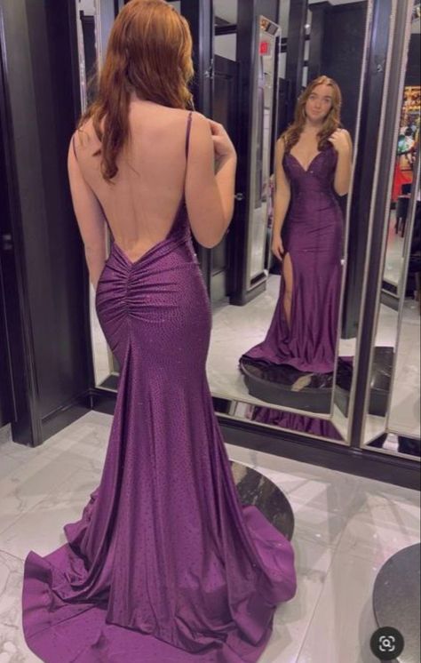 Flowy Purple Dress Long, Dream Prom Dress Purple, Tight Dark Purple Prom Dress, Dark Blue Homecoming Dress Bodycon, Sweetheart Halter Dress, Medium Size Prom Dress, Backless Purple Dress, Purple Prom Ball Gown, Dark Purple Mermaid Prom Dress