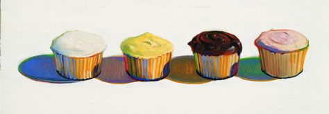 I am determined to look good in Yoga pants | A Not-So Fitness Junkie Unity In Art, Bay Area Figurative Movement, Dessert Art, Richard Diebenkorn, Franz Kline, Wayne Thiebaud, Pop Art Movement, Cupcake Art, Food Painting