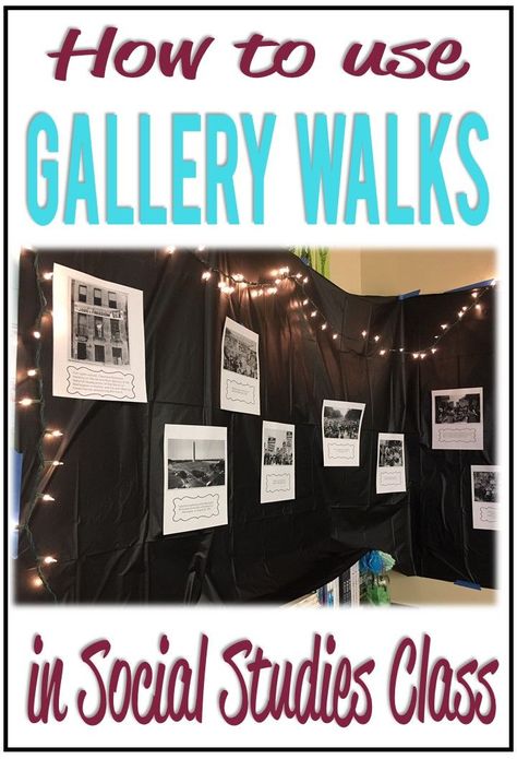 Are you looking for ways to make your social studies lessons more engaging? Want to get your students out of their seats? A Gallery walk is a meaningful activity to add to your social studies units. Middle School Social Studies Classroom, Grouping Students, Social Studies Projects, Social Studies Lesson Plans, Social Studies Education, High School Social Studies, 4th Grade Social Studies, 6th Grade Social Studies, 5th Grade Social Studies