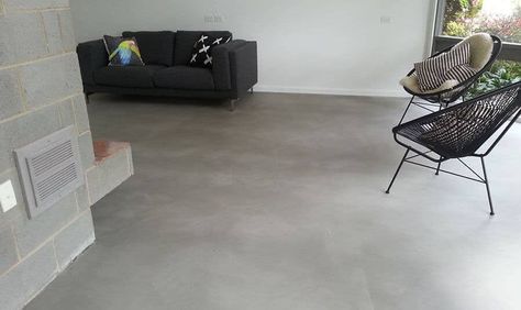 Seal Concrete Floor, Concrete Floors In House, Concrete Slab, Garage Floor, Polished Concrete, Concrete Patio, Concrete Floors, Outdoor Patio, Tile Floor