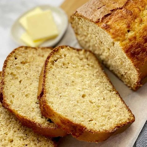 4 Ingredient Banana Bread 4 Ingredient Banana Bread, Homemade Banana Bread Easy, Homemade Banana Bread Recipe, Aussie Food, Homemade Banana Bread, 4 Ingredient Recipes, Easy Banana Bread Recipe, Blogger Photos, Overripe Bananas