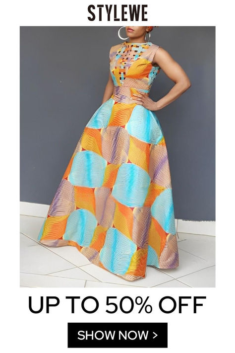 Shop online fashion and enjoy exclusive discounts Best Sellers at stylewe Online Stores.stylewe offers fashion black and white women's Best Sellers with pops of color and patterns for Sale. High Low Traditional Dress, Plus Size African Dresses, Jamaica Fashion, Indian Inspired Fashion, Sunshine Weather, Colourful Dress, Inexpensive Dresses, Flowy Summer Dresses, Chic Maxi Dresses