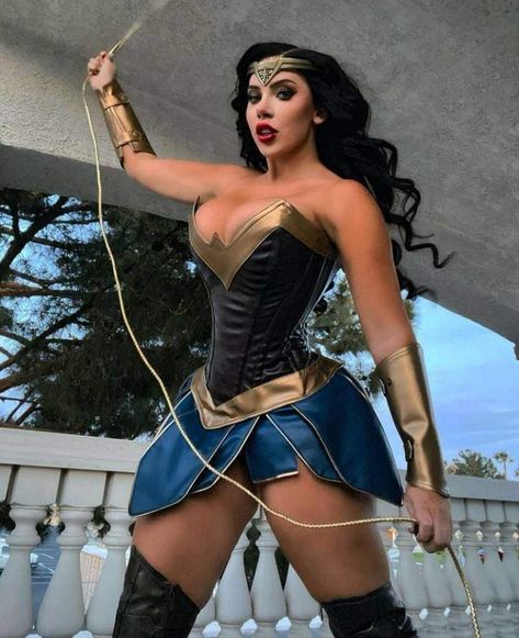 Amanda Nicole, Cosplay Ideas Women, Jenna Ortega, Strapless Dress, Wonder Woman, Wonder