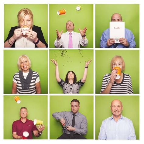 Meet the Team Photography | Head-Shot Ideas | Creative Team Page Creative Staff Photos, Company Team Photoshoot Ideas, Fun Team Photo Ideas Business, Fun Team Photos, Employee Photography, Creative Corporate Photography, Fun Corporate Photos, Meet The Team Photoshoot, Creative Team Photos