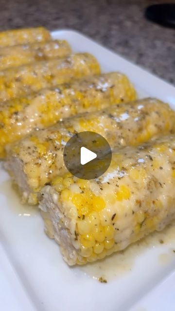 Malik Morrow on Instagram: "Ya gotta try my viral GARLIC PARMESAN Corn on the Cob 🔥 😜. #corn #cornonthecob #garlicparmesan #recipes #cooking #cookingathome #foodies #explore #explorepage #cookingtips #cookout #kinders" Recipe For Corn On The Cob, Street Corn Recipe Easy, Ranch Corn On The Cob, Corn On The Cobb On Stove, Garlic Corn On The Cob, Baked Corn On The Cob, Parmesan Corn, Garlic Parmesan Corn, Casserole Recipes For Dinner Vegetarian