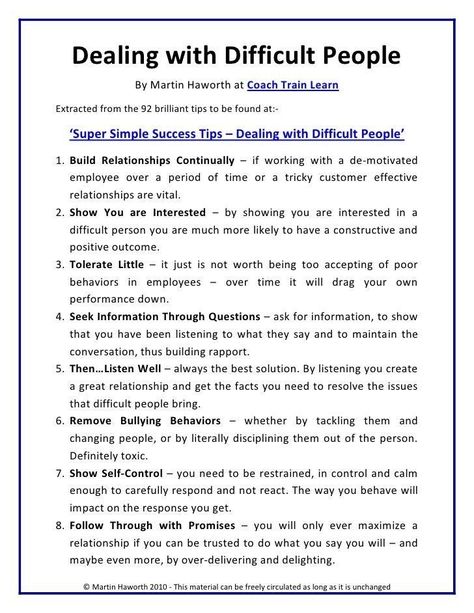 Dealing With Difficult Employees, How To Deal With Mean People, Dealing With Difficult People At Work, How To Deal With Difficult People, Supervisor Checklist, Difficult Employees Managing, How To Deal With Rude People, Difficult Employees, Staff Management