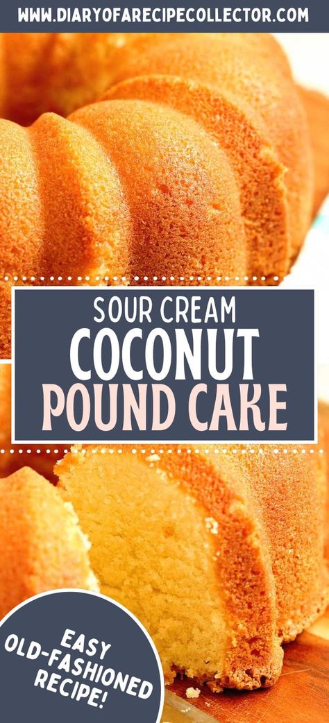 This Sour Cream Coconut Pound Cake is an old-fashioned pound cake recipe that is absolutely delicious! Coconut Bundt Cake, Coconut Pound Cake, Soft Pretzels Recipe, Breakfast Bundt Cake, Coconut Pound Cakes, Soft Pretzel Recipe, Easy Brunch Recipes, Soft Pretzel, Sour Cream Cake