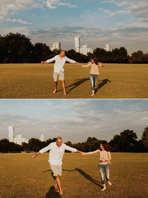 Zilker Park Engagement Photos // Downtown Austin Engagement Photos // Urban Styled Couples Session // Austin TX Photoshoot Locations // Outfit Inspo for Engagement Pictures // Austin Wedding Photographer Engagement Photos Austin, Austin Texas Engagement Shoot, Mount Bonnell Austin Engagement, Downtown Engagement Session, Austin Skyline, Zilker Park, Whytecliff Park Engagement, Downtown Austin, National Park Wedding