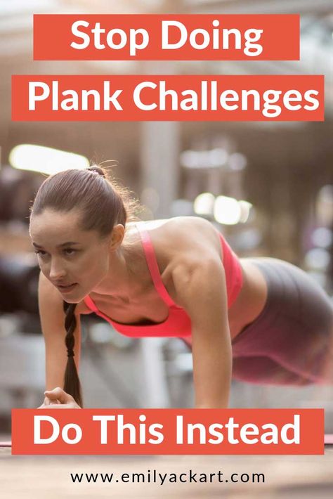 Do you like plank challenges? Stop! There is a better way to strengthen your core! Learn how with this exercise. #core #plankchallenge #plank Core Exercises For Women, 30 Day Plank, Best Core Workouts, 30 Day Plank Challenge, Trx Workouts, Full Body Workout At Home, Plank Challenge, Body Workout At Home, Workout Results