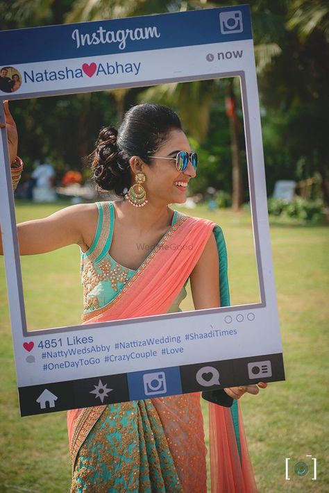 Photo of Instagram photobooth idea for mehendi Photo Booth Ideas Wedding Indian, Photo Booth Ideas Wedding, Instagram Photobooth, Instagram Photo Booth, Fun Frames, Photo Booth Ideas, Photobooth Ideas, Goa Wedding, Diwali Photos