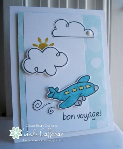 Bon Voyage Farewell Greeting Cards, Goodbye Cards, Bon Voyage Cards, Farewell Card, Job Cards, Farewell Cards, Travel Crafts, Lawn Fawn Cards, Travel Cards