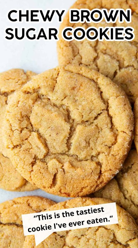 Not So Sweet Cookies, Easy Desserts Fast Quick, Cookies With Little Ingredients, Cookie Recipes For Beginners, Brown Sugar Amish Cookies, Soft Vanilla Cookies, How To Make Subway Cookies, Amish Brown Sugar Cookies, 5 Star Cookies