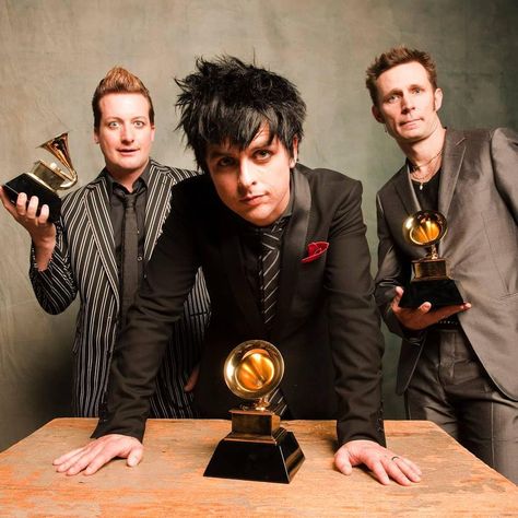 Green Day Members, Billie Green Day, Green Day Billie Joe, Tré Cool, Billie Joe Armstrong, Punk Bands, Green Day, Music Stuff, Rock Bands