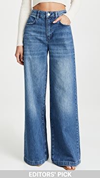 Leg Outfit, Wide Leg Outfit, Jean Genie, Wide Leg Jeans Outfit, High Waist Wide Leg Jeans, High Rise Wide Leg Jeans, Outfit Jeans, Cool Clothing, Best Jeans