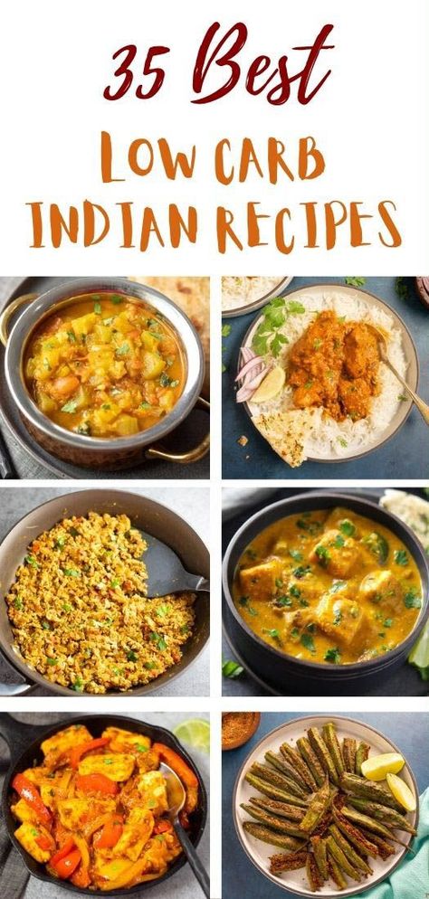 collection of best Indian Low Carb Recipes Recipes For Diabetics Meals, Chicken Keto Dinner, Dinner Ideas For Diabetics, Low Carb Indian Food, Indian Healthy Recipes, Keto Indian Food, Low Carb Curry, Alkaline Foods List, Food Keto Recipes