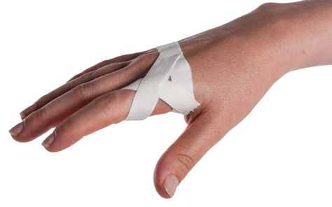 Sprained Knuckle Taping Step 3 | Physical Sports First Aid Athletic Training Sports Medicine, Hand Therapy Exercises, Hero Outfits, K Tape, Kinesio Tape, Kt Tape, First Aid Tips, Kinesio Taping, Health Watch