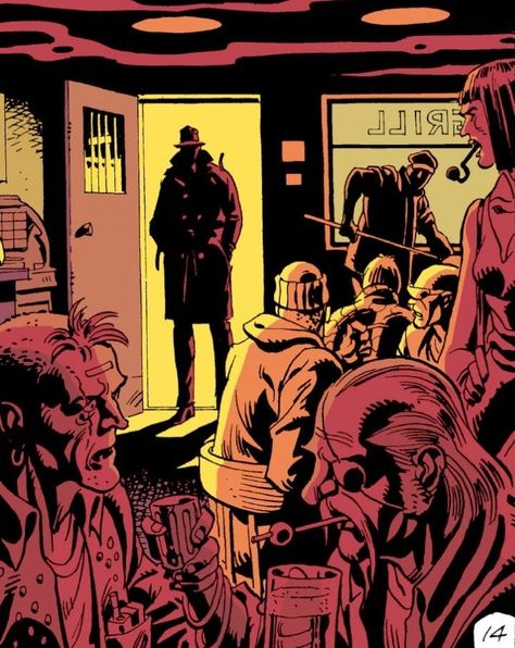 Watchmen The Comedian, Watchmen Comic Panels, Watchmen Art, Watchmen Comic, Rorschach Watchmen, Ghost Comic, Dave Gibbons, Escape Artist, Stylized Art