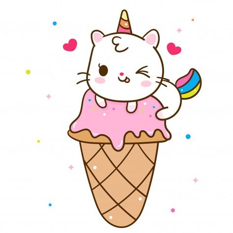 Vector lindo gato unicornio en dibujos a... | Premium Vector #Freepik #vector #comida #bebe #amor #mano Unicorn Wallpaper Cute, Wallpaper Iphone Disney Princess, Cute Cat Illustration, Cat Background, Unicorn Wallpaper, Pusheen Cat, Cat Vector, Unicorn Cat, Wallpaper Iphone Disney