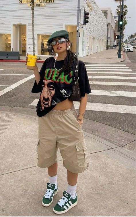 Looks Hip Hop, Outfits Streetwear, Tomboy Style Outfits, Looks Street Style, Streetwear Fashion Women, Swaggy Outfits, Tomboy Fashion, Mode Inspo, 가을 패션