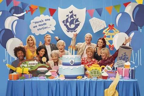 60 Incredible 'Blue Peter' Facts You Didn't Know About The Longest Running Children's TV Show In The World Blue Peter Presenters, Lime Bars, Slot Machine Cake, Childrens Tv, Blue Peter, Slot Machine Party, Kids Tv Shows, Brownies Recipe Easy, Cat Treat Recipes