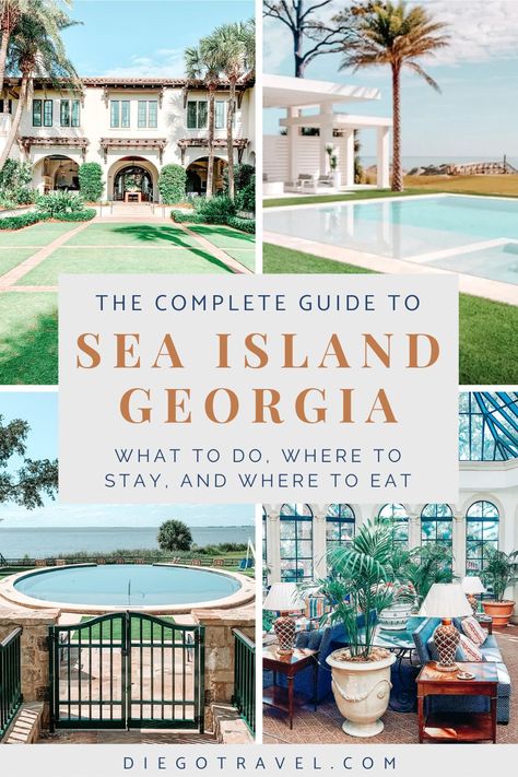 St Simons Island Georgia Bachelorette, Sea Island Resort Georgia, The Cloisters Sea Island, Sea Island Georgia Homes, The Cloister Sea Island Georgia, Sapelo Island Georgia, Mysterious Facts, Travel Aesthetic Beach, Georgia Islands