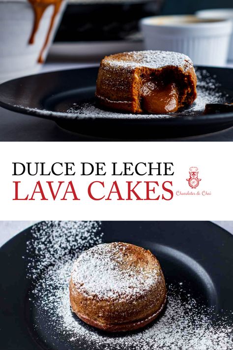 Easy Lava Cake Recipe, Lava Cake Recipe Easy, 5 Star Restaurant, Dessert For One, Lava Cake Recipe, Leche Cake, Molten Cake, Lava Cake Recipes, To Be In Love