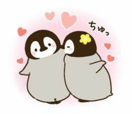 Kawaii Penguin Drawing, Two Penguins, Batman Love, Penguin Pictures, Penguin Drawing, Kawaii Penguin, Penguin Love, Cute Kawaii Animals, Cute Kawaii Drawings