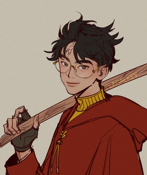 Indian Harry Potter, Harry Potter Fanart, Harry Potter Illustrations, Harry Potter Artwork, Potter Art, Harry James, Harry Potter Drawings, Haikou, Harry James Potter