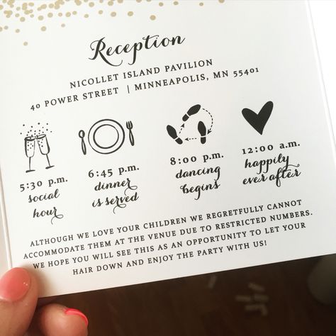 Perfect wording for an adult only wedding! Wedding invitations by Ginger P… Reception Only Wedding Invitations, Wedding Rsvps, Reception Only Invitations, Wedding Reception Invitations, Reception Invitations, Invitation Wording, Marriage Ceremony, Wedding Invitation Wording, Wedding Stationary