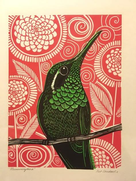 Linocut Design, Warmest Wishes, Lino Art, Linocut Art, Green Bird, Lino Print, Linocut Prints, 그림 그리기, Bird Art