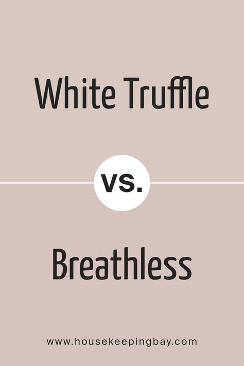 White Truffle SW 6029 by Sherwin Williams vs Breathless SW 6022 by Sherwin Williams Breathless Sherwin Williams, Home Interior Colors, Sherwin Williams White, Hampshire House, Red Paint Colors, Interior House Colors, Creamy Color, Interior Colors, White Truffle