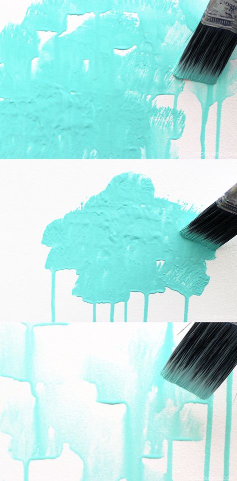 How to create a watercolor effect with paint on wood panels or simply create the texture directly on the walls of your home | LiveColorful.com Interior Design Bedroom Teenage, Watercolor Mural, Koti Diy, Look Wallpaper, Wood Panels, Watercolor Effects, Watercolor Walls, Types Of Painting, Watercolor Techniques