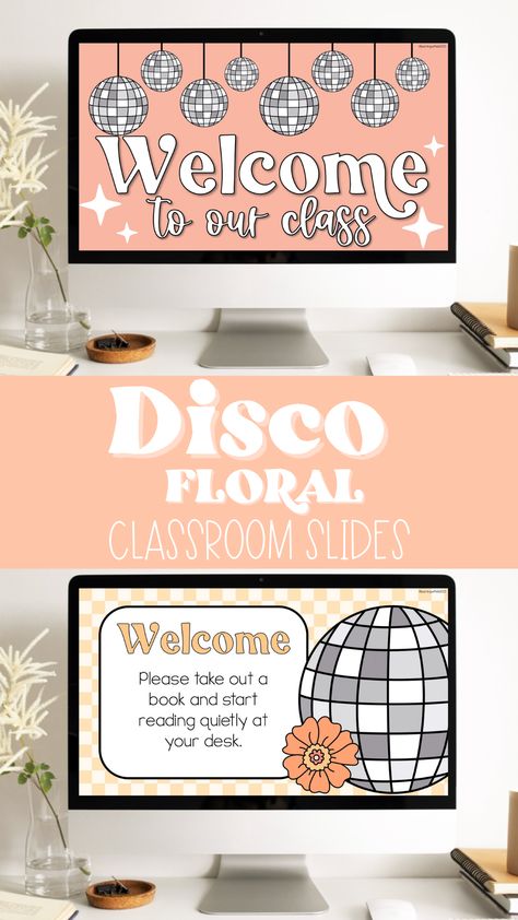 Disco Ball Classroom Decor, Groovy Disco Classroom Theme, Disco Cowgirl Classroom Theme, Disco Cowgirl Classroom, Disco Ball Classroom Theme, Groovy Retro Classroom Theme, Disco Ball Classroom, Disco Classroom Theme, Groovy Classroom Theme